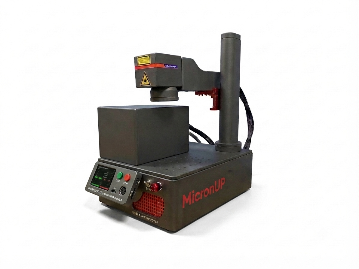 MicronUP Desktop Industrial MOPA Fiber Laser Marking System