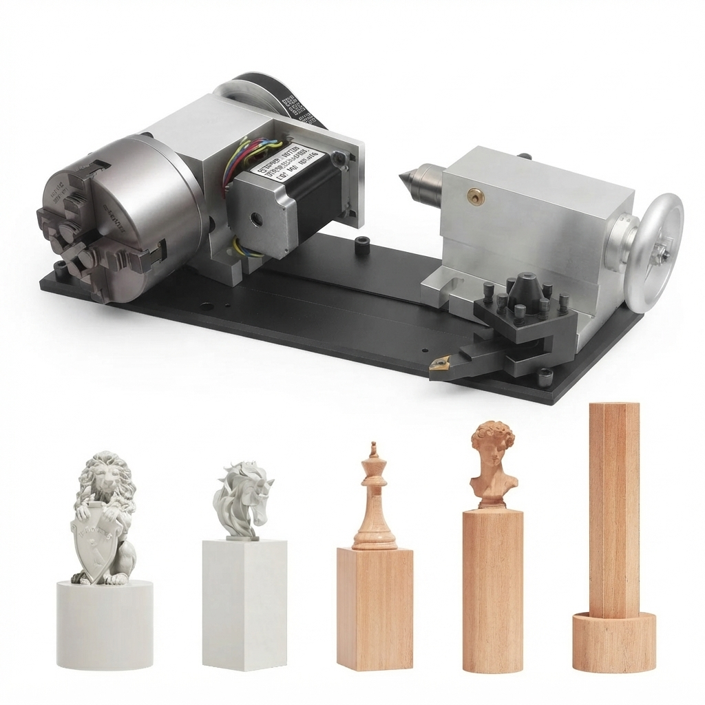 Complete CNC/Laser Rotary Axis 